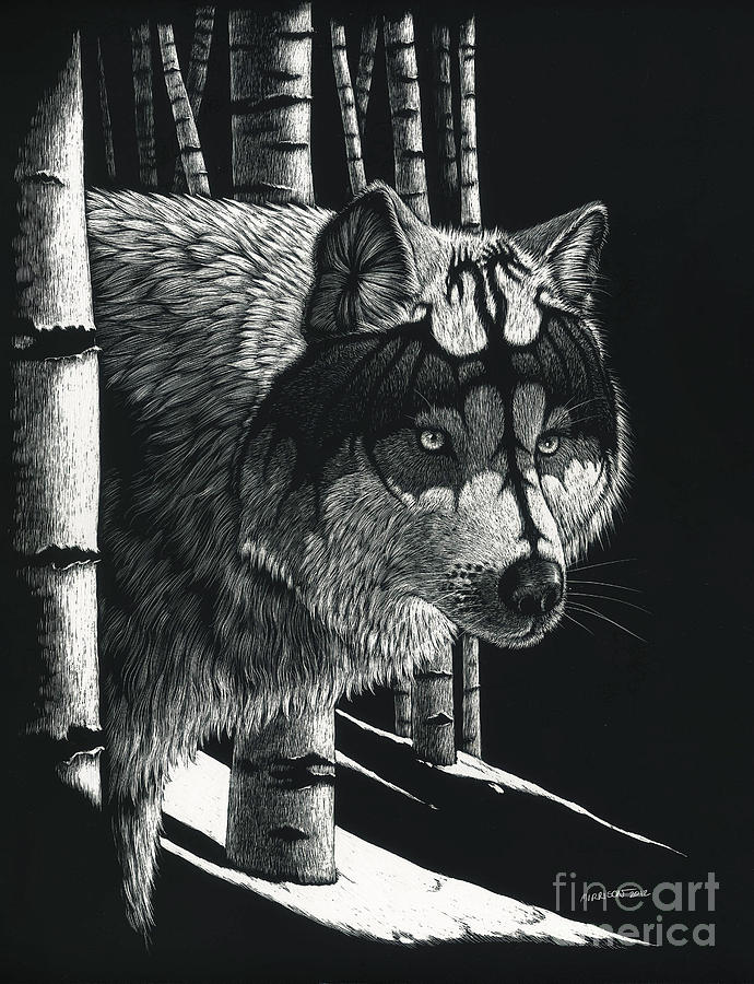 Dragon Digital Art - Dragon Wolf 2 by Stanley Morrison