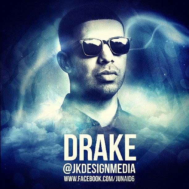 Drake Photograph - Drake Design, Follow Me Here ! by Junaid Khan
