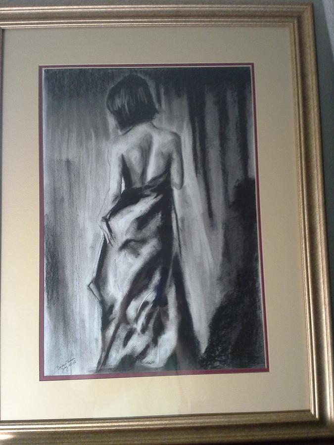 Dramatic Pose Study Drawing by Dalene Turner Fine Art America