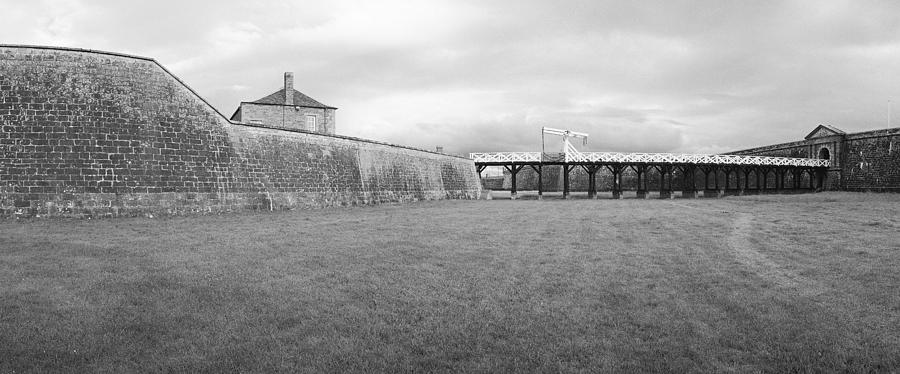 Drawbridge at Fort George Photograph by Jan W Faul