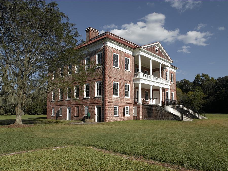 History Photograph - Drayton Hall Plantation House Was Built by Everett