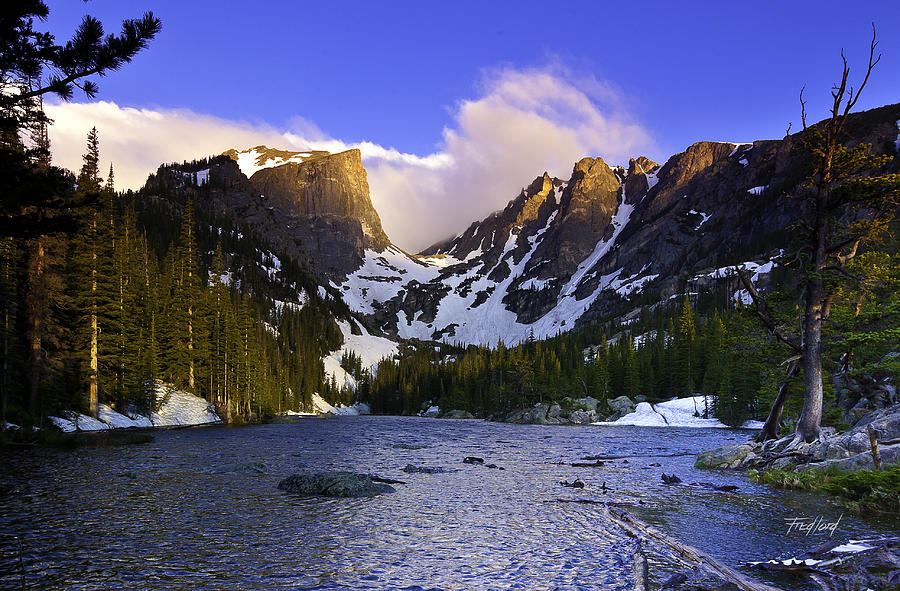 Dream Lake Rocky Mtn National Park Photograph by Fred J Lord