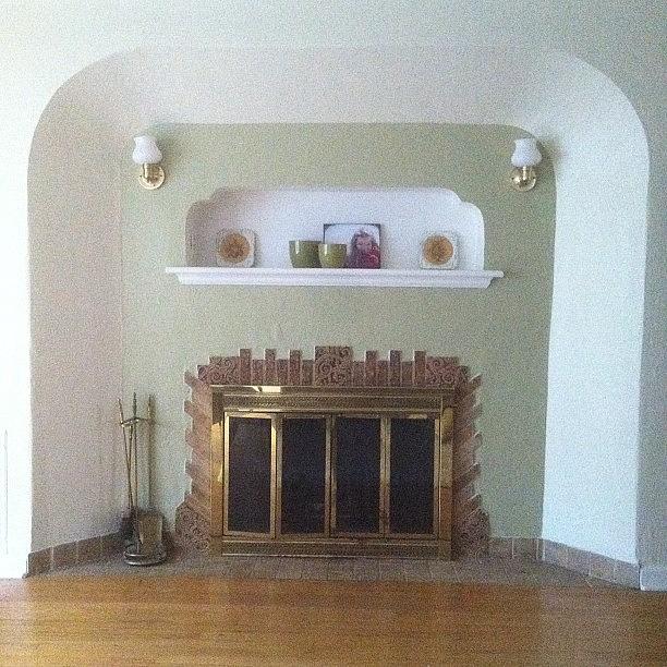 Fireplace Photograph - #dreaming Of The Day When Our by Loriana Daubenspeck