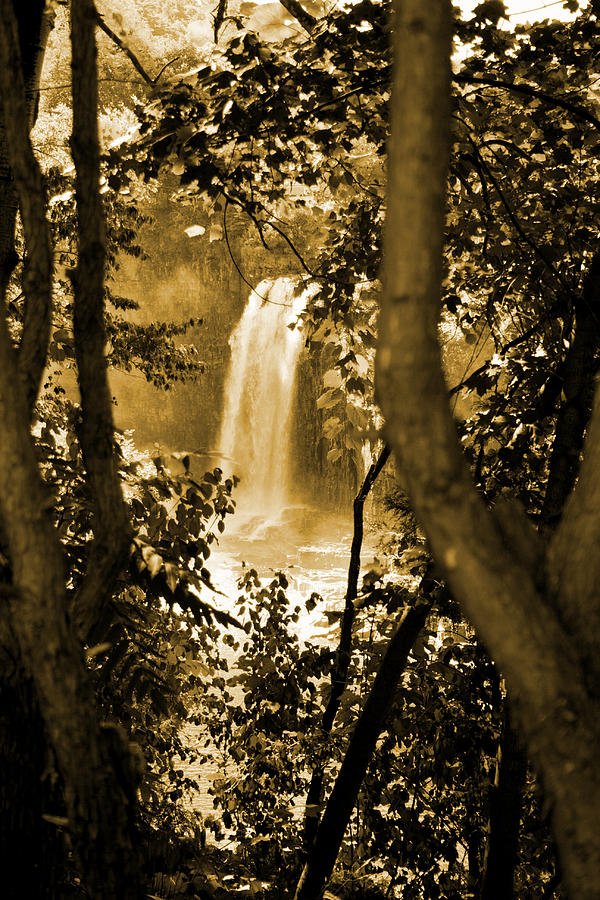 Waterfall Photograph - Dreams From Another Era by Fredrik Ryden