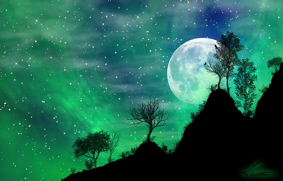 Dreamy Night Digital Art by Anthony Citro