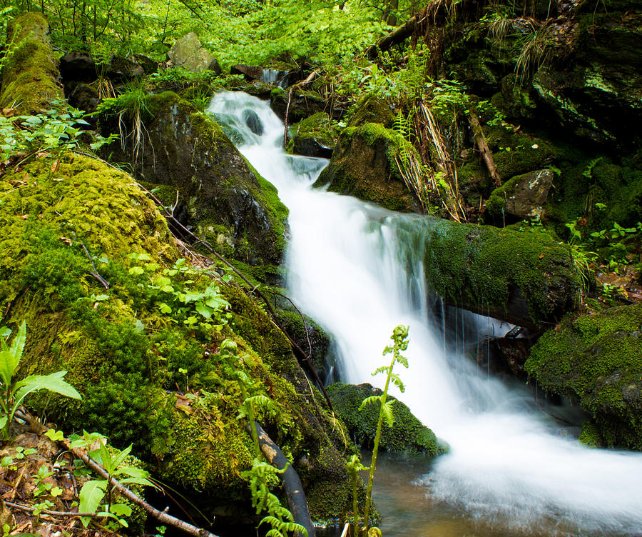 Dreamy Waterfall Photograph by Jiri Lizler - Fine Art America