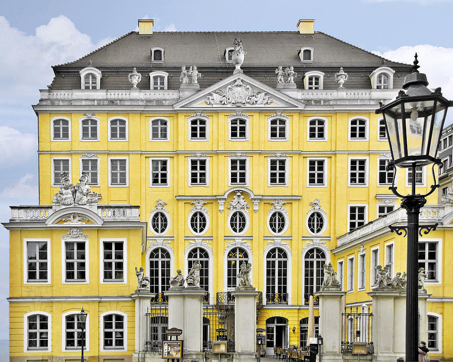 Dresden Taschenberg Palace - Celebrate love while it lasts Photograph by Alexandra Till