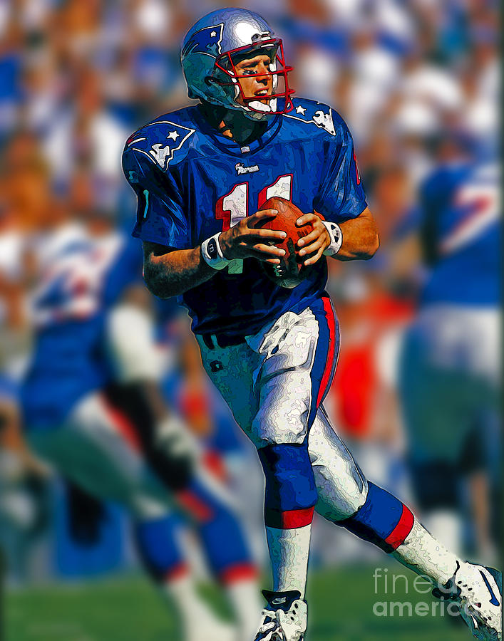 Drew Bledsoe With Patriots