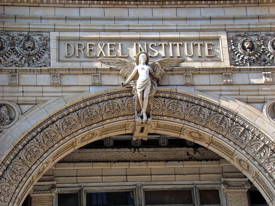 Drexel Institute Angel Photograph by Alice Gipson