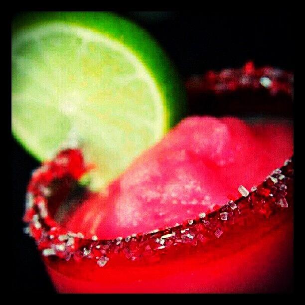 Cocktail Photograph - Drink Of The Day... Strawberry by Mary Carter
