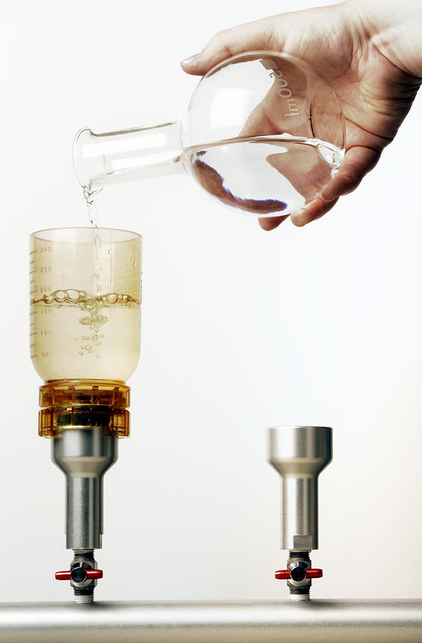 Funnel Photograph - Drinking Water Test by Tim Vernon, Lth Nhs Trust