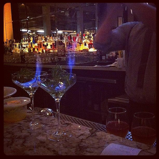 Martini Photograph - #drinks #flame #veneto #fancy #cocktail by Emily Harris