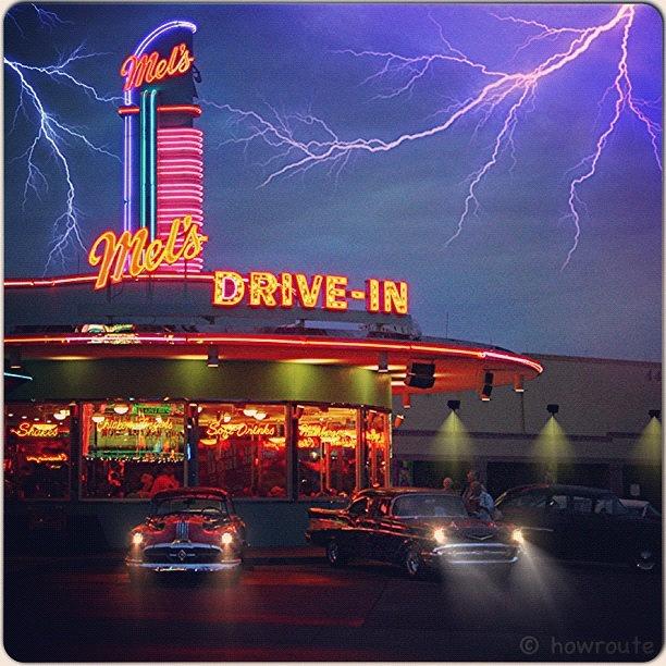 Drive-in Storm Photograph by Max Howroute - Fine Art America