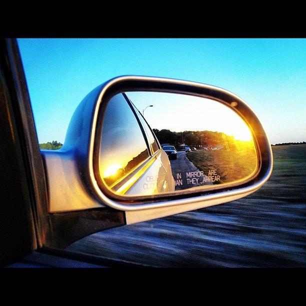 Sunset Photograph - Driving South With Friends Yesterday by Supat Rattanasuksun