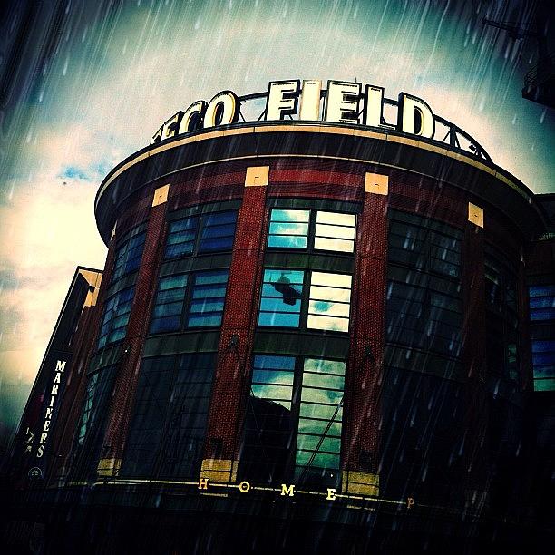Seattle Photograph - Driving Through #seattle #mariners by Hunter Goodenow