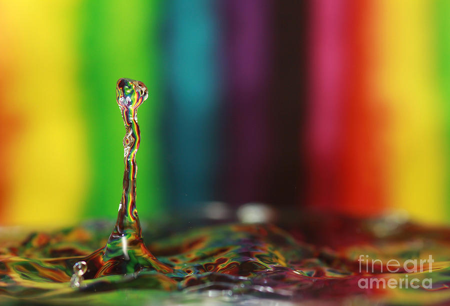 Water Photograph - Drop 2 by Casey Hanson