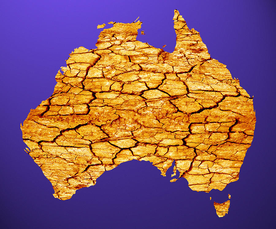 Drought In Australia, Conceptual Image Photograph by Victor De ...