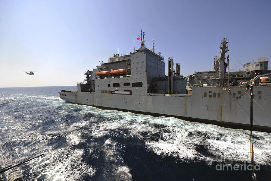 Dry Cargoammunition Ship Usns Richard Photograph by Stocktrek Images
