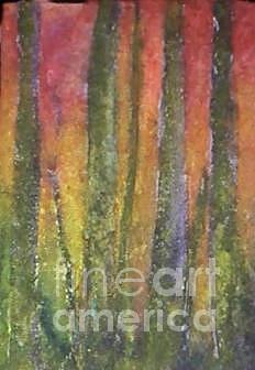 Tree Mixed Media - Dryer Sheet by Lisa Bell