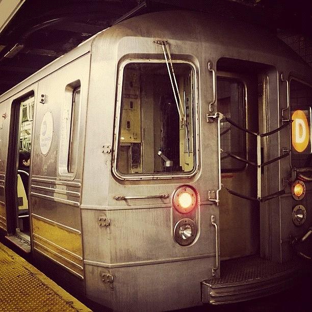 Train Photograph - #dtrain #nyc #subway #ny #newyork by Roman Kruglov