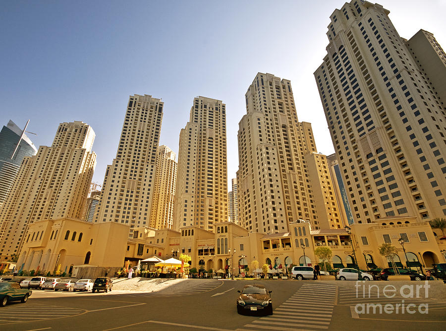 Dubai Apartments Photograph by Charuhas Images