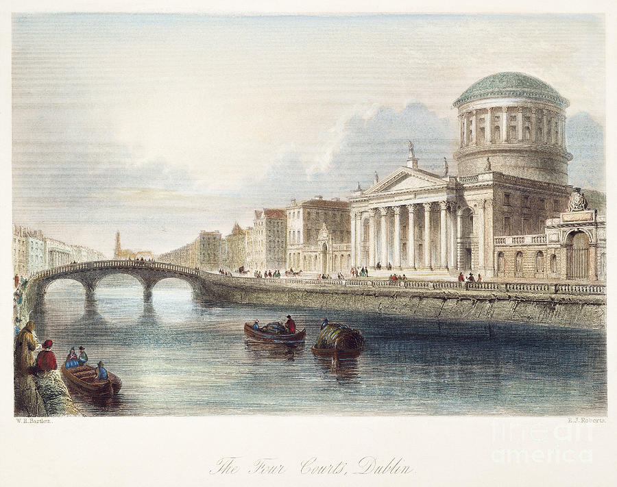 Dublin, 1842 Photograph by Granger