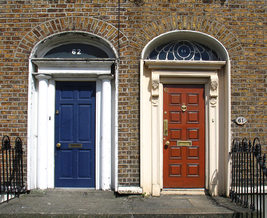 Dublin Doors Photograph by David Harding