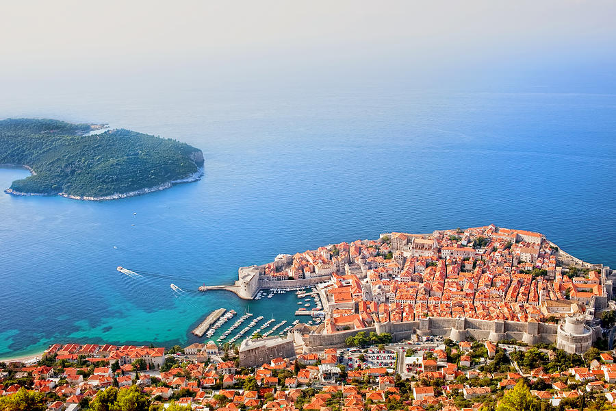 Dubrovnik Aerial View Photograph by Artur Bogacki