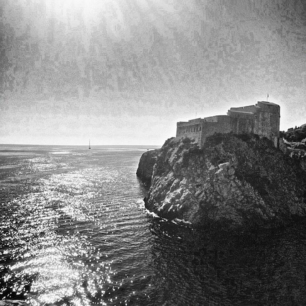 Bw Photograph - Dubrovnik In Monochrome by Maeve O Connell