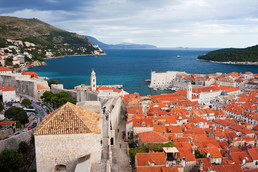 Dubrovnik on the Adriatic Sea in Croatia Photograph by Artur Bogacki
