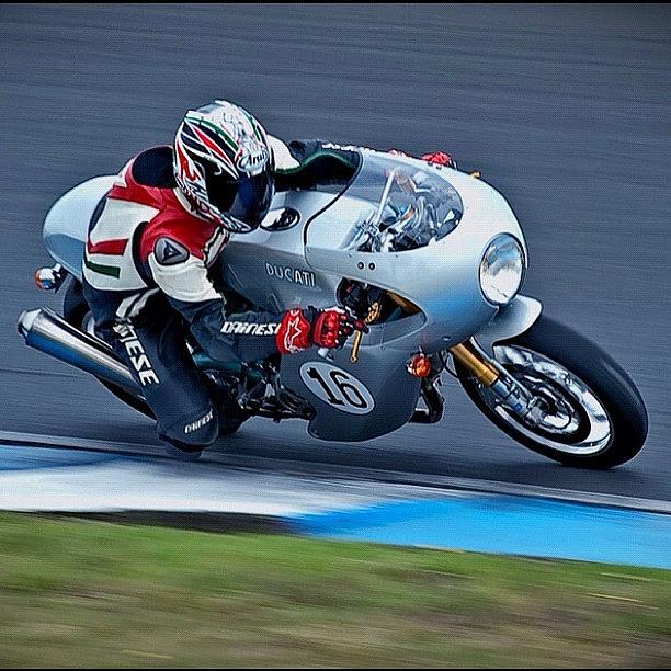 Motorcycle Photograph - Ducati Paul Smart. #imageoftheday by Matthew Vasilescu