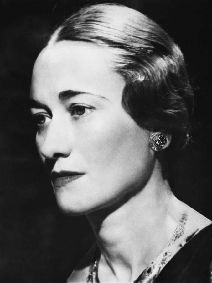 Portrait Photograph - Duchess Of Windsor Wallis Simpson by Everett