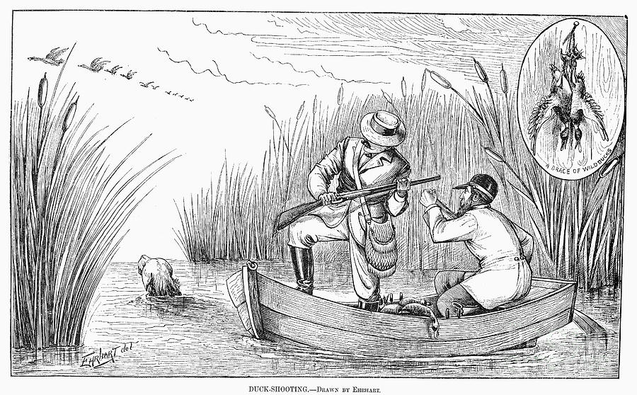 Duck Shooting, 1879 by Granger.