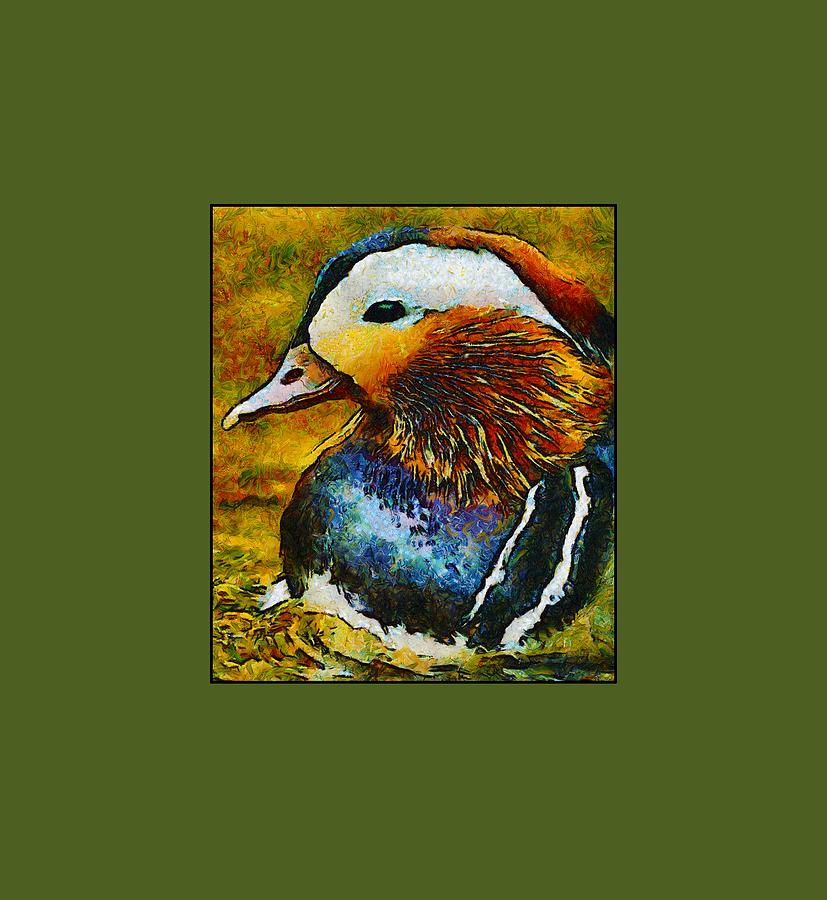 Duck Waddle Quack Mixed Media by Georgiana Romanovna