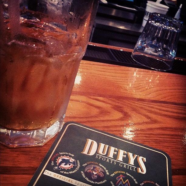 Restaurant Photograph - #duffys #sportsbar #jackandcoke by S Smithee