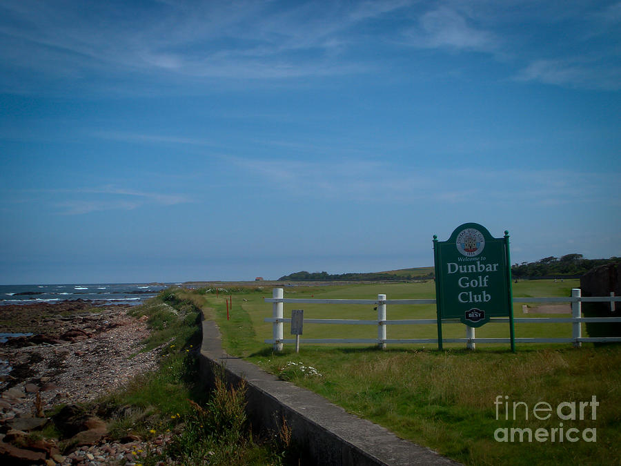 Dunbar Golf Club Photograph by Yvonne Johnstone