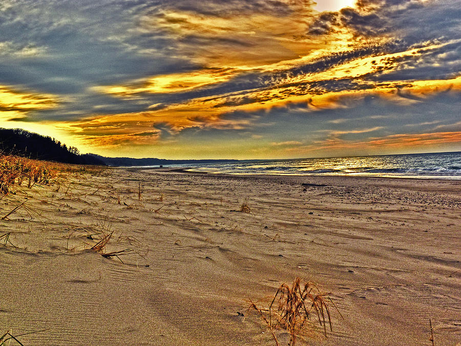 Dunes Sunset II Photograph by William Fields