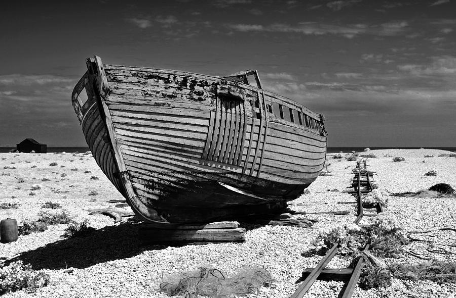Dungeness Decay Photograph by Bel Menpes