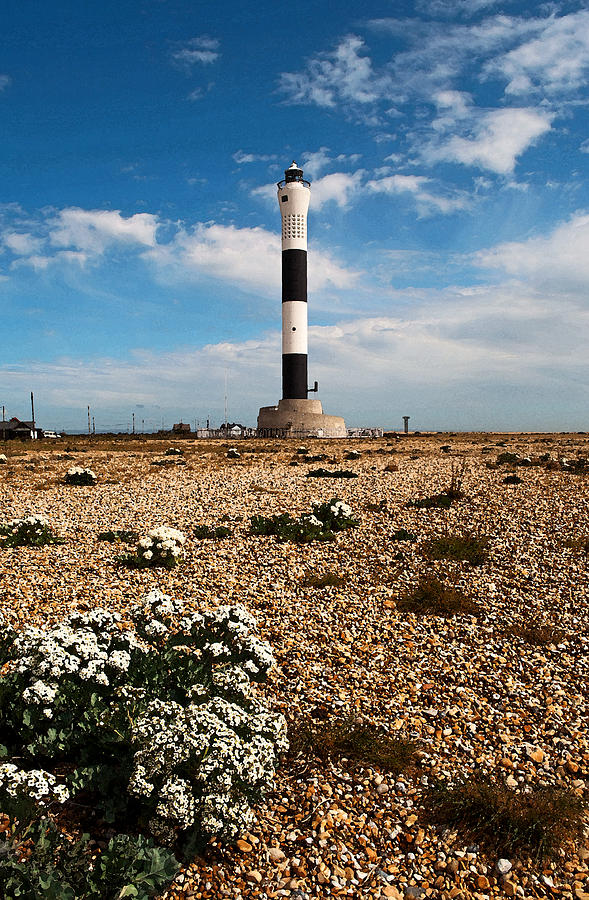Dungeness Lighthouse Photograph by Bel Menpes