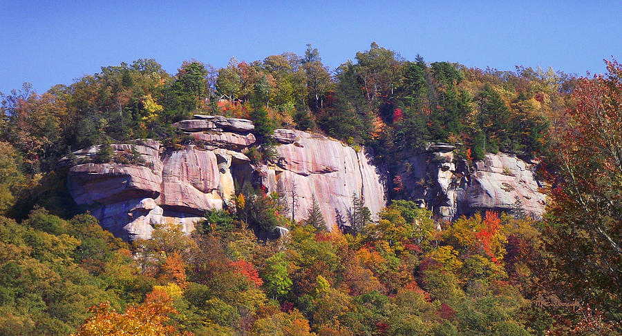 Dunns Rock in the Fall Photograph by Duane McCullough