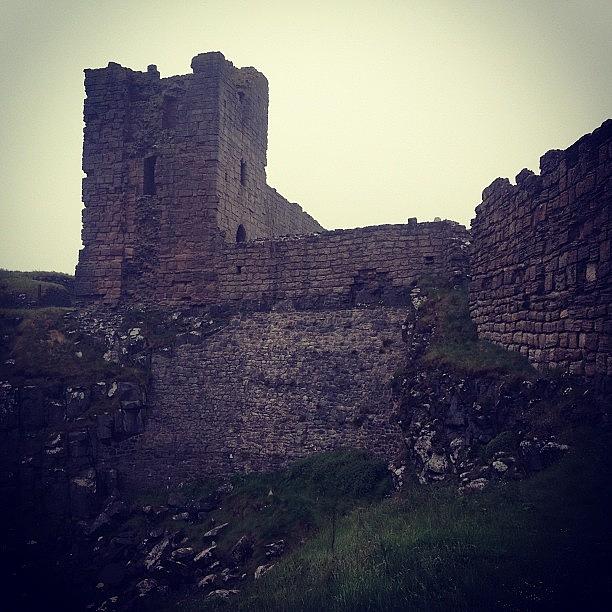 Castle Photograph - #dunstanburgh #castle #ruins by Adam Coleman