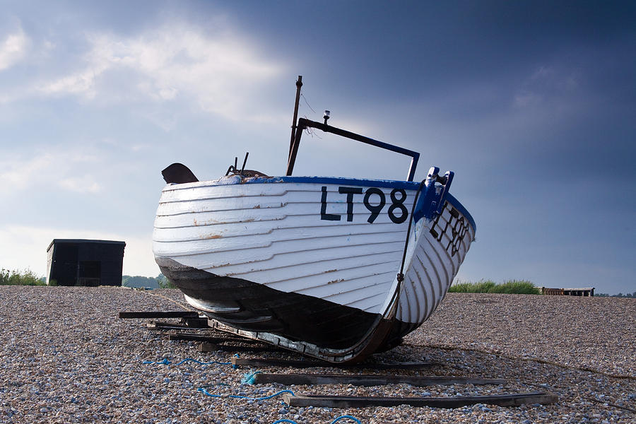 Dunwich fishing boat. Photograph by Ian Merton