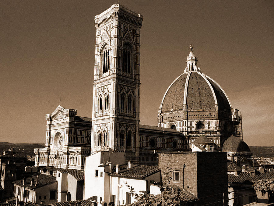 Duomo and Campanile of Florence Photograph by Donna Corless