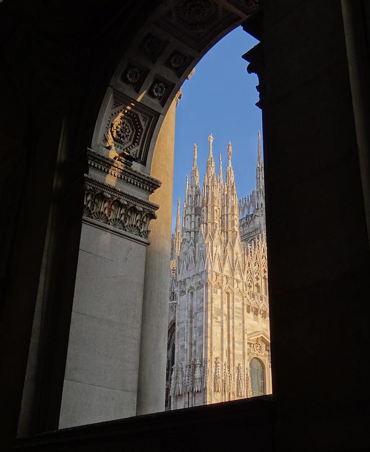 Duomo Through the Arch Photograph by Keith Stokes