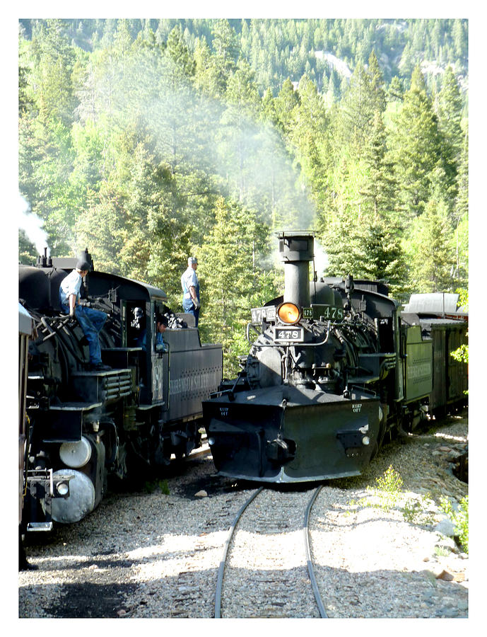 Colorado Photograph - Durango Silverton Steam Locomotive by Jack Pumphrey