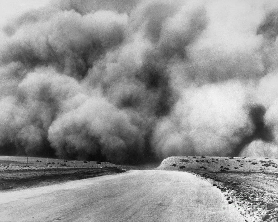 Dust Bowl, 1935 Photograph by Granger