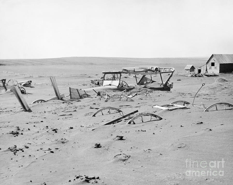 Dust Bowl Photograph by Omikron