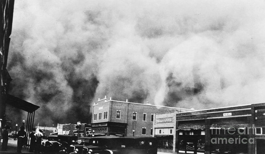 Dust Storm, April, 1935 Photograph by Omikron