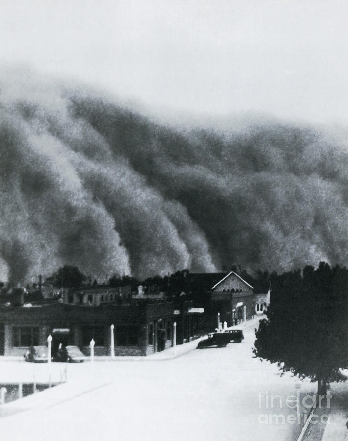 Dust Storm Of 1937 In Clayton, Nm Photograph by Science Source