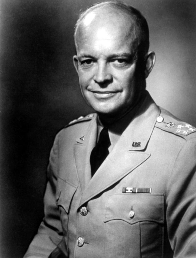 Portrait Photograph - Dwight D. Eisenhower, 1949 by Everett